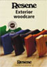 Resene Exterior Woodcare colour chart Feb 2012