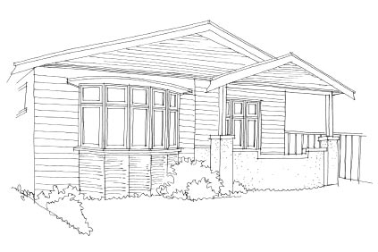 Create your own colour scheme for a bungalow