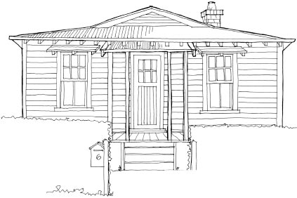 Create your own colour scheme for a railway cottage