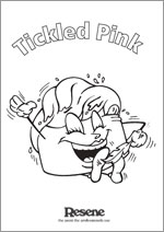 Tickled pink