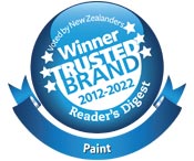 Winner Most Trusted Paint brand 2012-2022