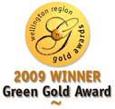 Resene has won a Wellington Region Green Gold Award 2009