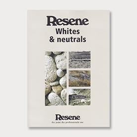 Resene Whites and Neutrals chart