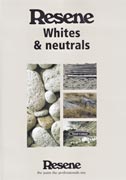 Resene Whites and Neutrals colour chart