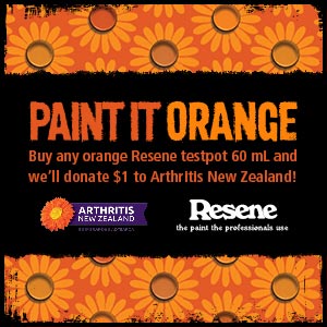 Paint it Orange! For Arthritis NZ!