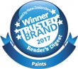 Winner Most Trusted Paint Brand 2017