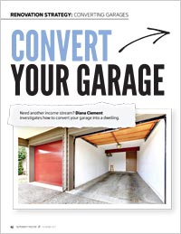 How to convert your garage into a dwelling