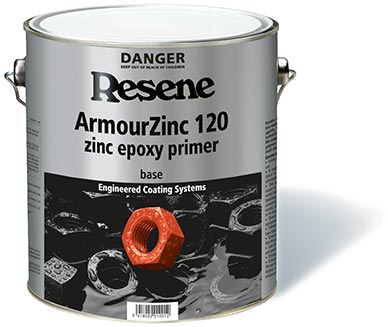 Resene Armourzinc 125 inorganic hybrid primer