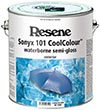 Resene Sonyx 101 CoolColour - semi-gloss