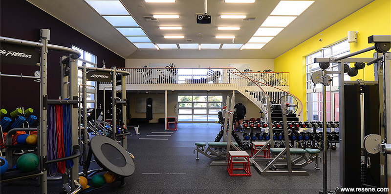 The Sargood Centre gym