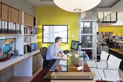 Yellow office