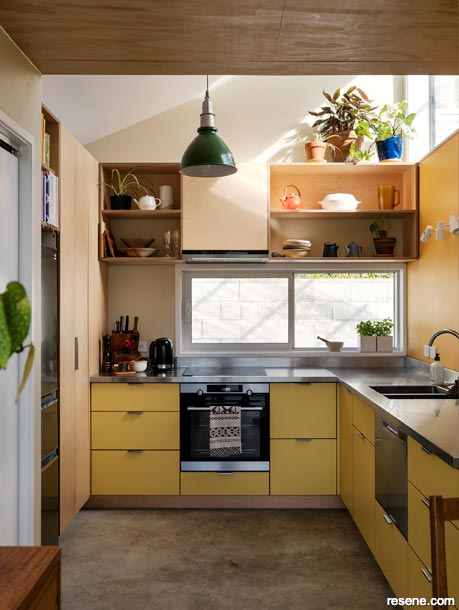 Block Party - kitchen, Resene Total Colour Residential Interior Award
