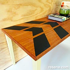 Upcycle a retro coffee table