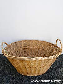 Laundry basket before 