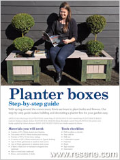 Building and decorating planter boxes
