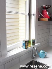 Extend your kitchen windowsill for extra shelf space