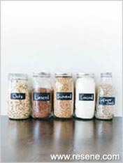 Organise your kitchen with storage jars