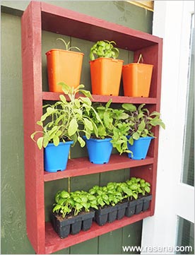 Greenhouse shelves