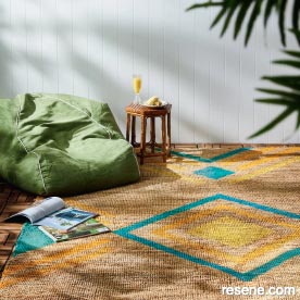 Painted rugs 