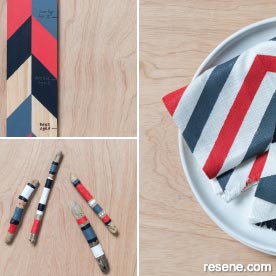 Striped crafts for your holidays